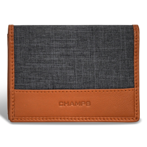 Collection denim – porte-cartes en cuir