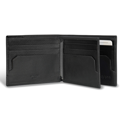 Iconic Collection - Leather Center Wing Wallet