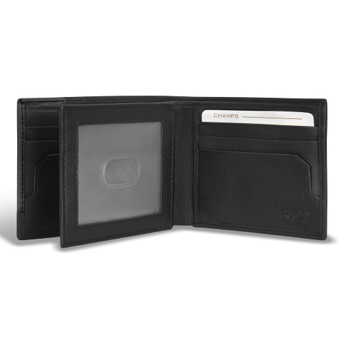 Iconic Collection - Leather Center Wing Wallet