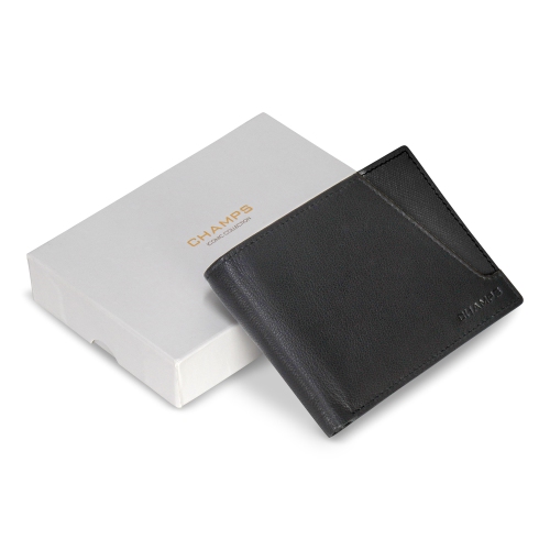 Iconic Collection - Leather Center Wing Wallet