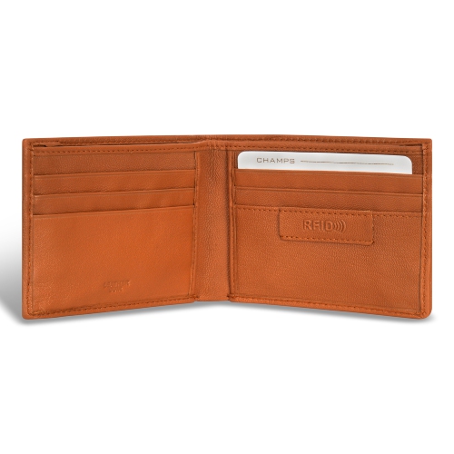 Denim Collection - Leather Bi-Fold Wallet