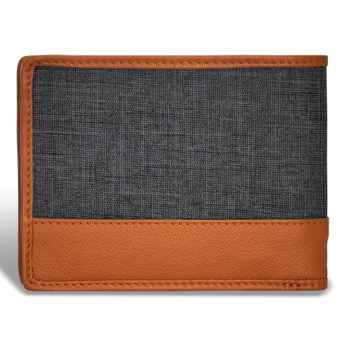 Denim Collection - Leather Bi-Fold Wallet