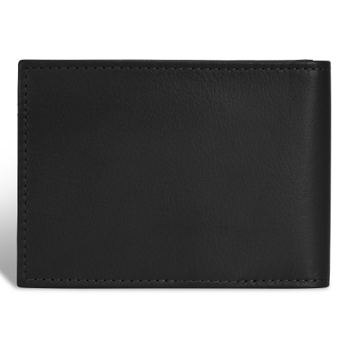 Onyx Collection - Leather Bi-Fold Clip Wallet