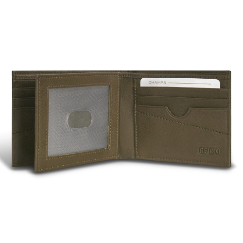 Camo Collection - Leather Center Wing Wallet