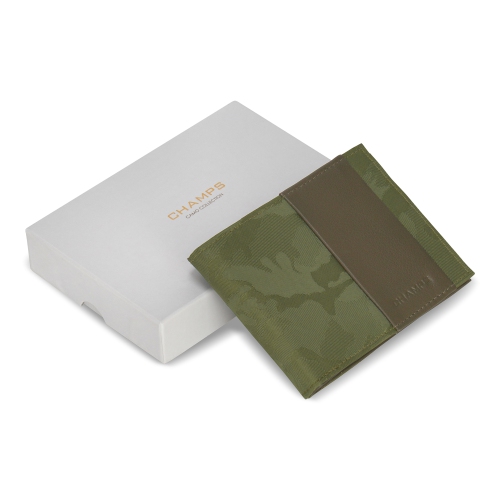 Camo Collection - Leather Center Wing Wallet