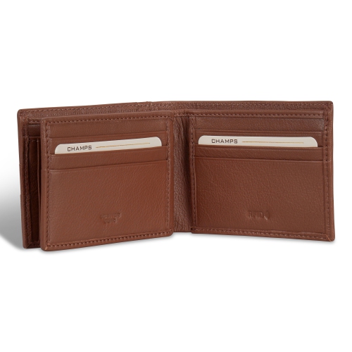 Onyx Collection - Leather Access Center Wing Wallet