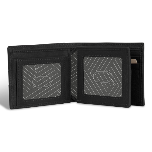 Onyx Collection - Leather Access Center Wing Wallet