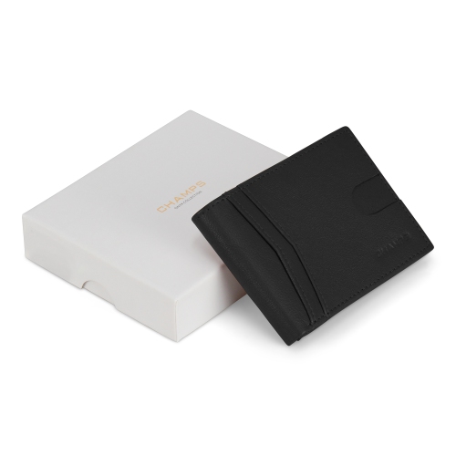 Onyx Collection - Leather Access Center Wing Wallet