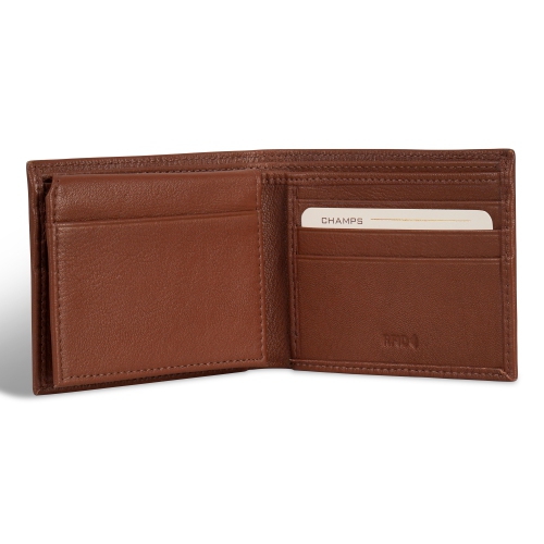 Onyx Collection - Leather Top Wing Wallet