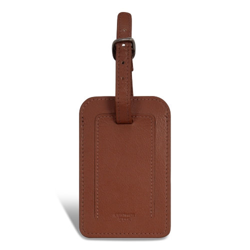 Collection Onyx : étiquettes de bagages en cuir