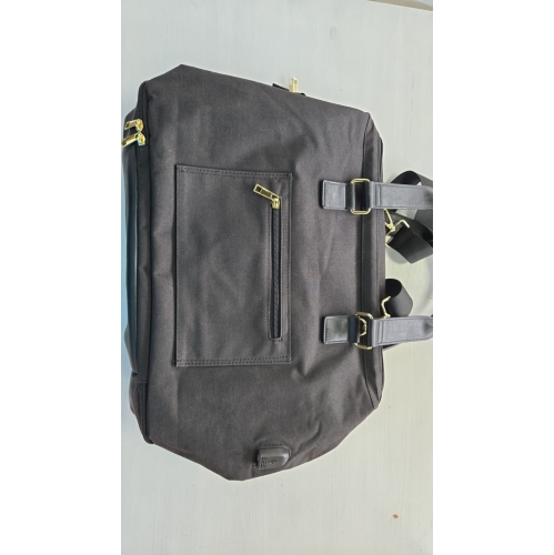 Refurbished - Large Leather & Fabric Bag