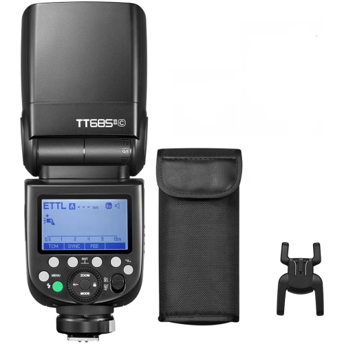 Open Box - GODOX TT685II-C Flash for Canon Speedlight Camera Flash E-TTL Speedlite High-Speed Sync with 2.4G Wireless X System