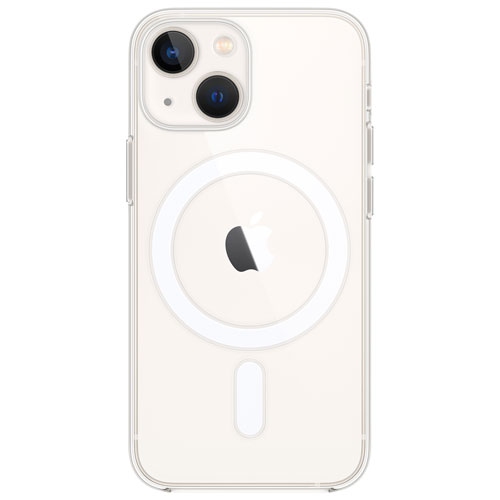 APPLE  Fitted Soft Shell Case With Magsafe for Iphone 13 Mini - Clear Great case that is clear that will never yellow