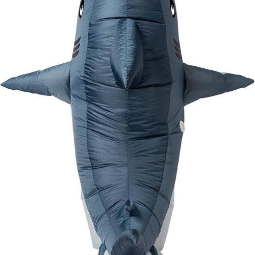 Costume gonflable en forme de requin – Costume gonflable pour adulte, animal d'Halloween, costume gonflable complet