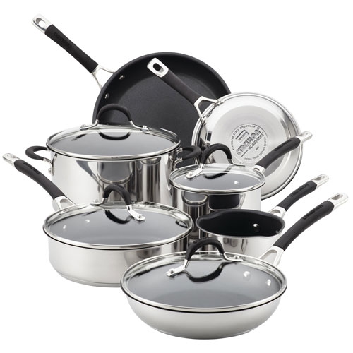 Circulon Momentum 11-Piece Stainless Steel Cookware Set