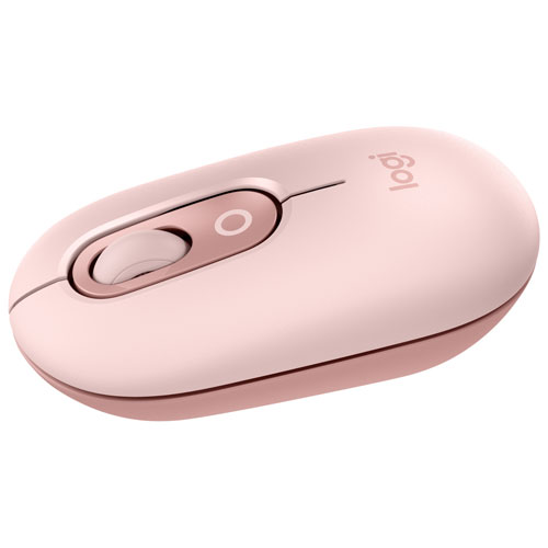 Souris optique Bluetooth POP Mouse de Logitech - Rose