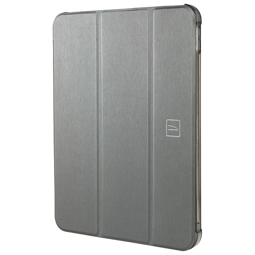 Tucano Milano Italy Satin Ultra-Protective Folio Case for iPad 10.2" - Space Grey