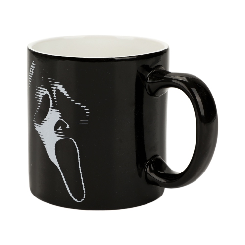 Ghost Face vit 16 oz. Tasse en céramique