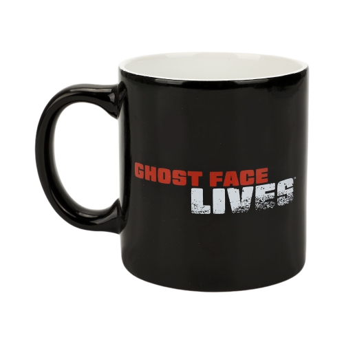 Ghost Face vit 16 oz. Tasse en céramique