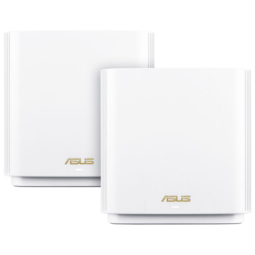 ASUS ZenWiFi ET9 Whole Home Mesh Wi-Fi 6E System - 2 Pack - White