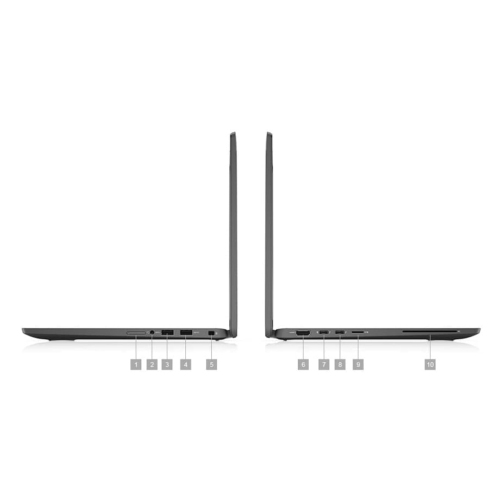 Refurbished Dell Latitude 7410 Laptop | 14" 1366x768 HD | Core i5 - 10310U - 256GB SSD Hard Drive - 8GB RAM | 4 cores @ 4.4 GHz Win 11 Pro Black