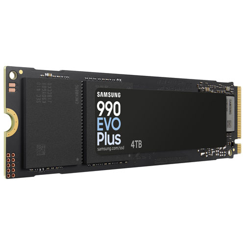 Disque SSD interne 990 EVO Plus PCI-e de 4 To de Samsung