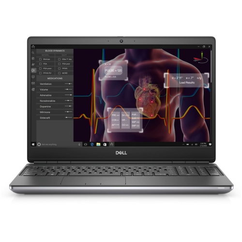 Dell Precision 7550 Business Laptop - Intel Core i7-10850H - 16GB RAM - 512GB SSD - Windows 11 Pro - Silver by DELL - Refurbished condition - Image 4