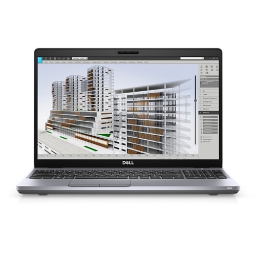 Refurbished Dell Precision 3551 Workstation Laptop | 15.6" 1366x768 HD | Core i5 - 10300H - 256GB SSD Hard Drive - 8GB RAM - Nvidia Quadro P620 2GB |