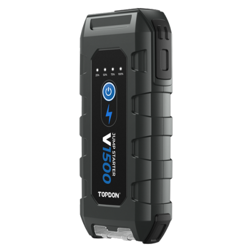 Topdon V1500, 1500A Jump Starter & Booster, Power Bank & Flashlight
