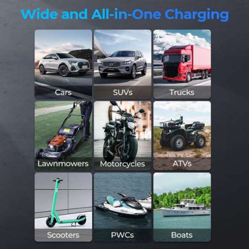 Topdon Tornado 4000C 4A battery charger, battery maintainer, trickle charger, battery desulfator, and DC power supply