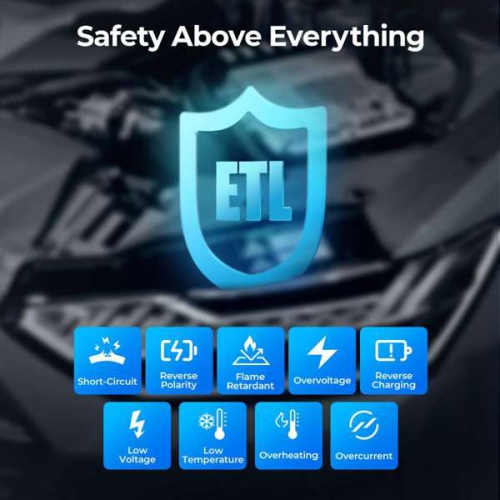 Topdon Tornado 4000C 4A battery charger, battery maintainer, trickle charger, battery desulfator, and DC power supply