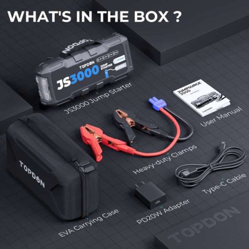 TOPDON JumpSurge3000 Jump Starter / Power Bank