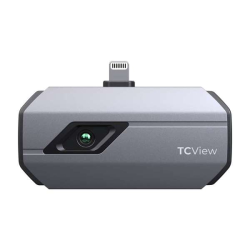 TOPDON TC002 Thermal Camera for iOS, 256x192 resolution, -4°F to 1022°F temp range, 40mk sensitivity, and video recording support. Compact and