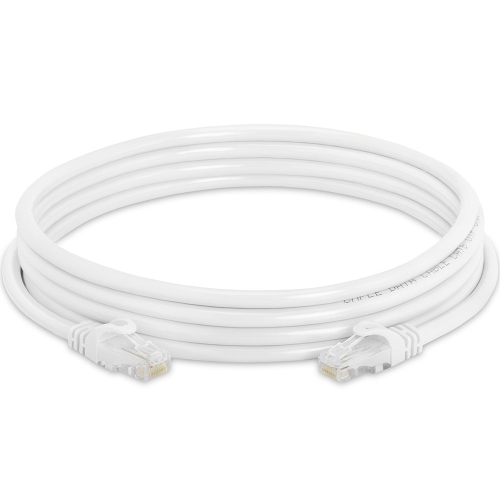 Cmple – Paquet de 5 câbles Ethernet Cat6, câble réseau Internet haute vitesse 10 pi Cat6, câbles de raccordement Ethernet, câble réseau