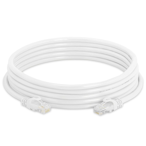 Cmple – Paquet de 5 câbles Ethernet Cat6, câble réseau Internet haute vitesse 15 pi Cat6, câbles de raccordement Ethernet, câble réseau