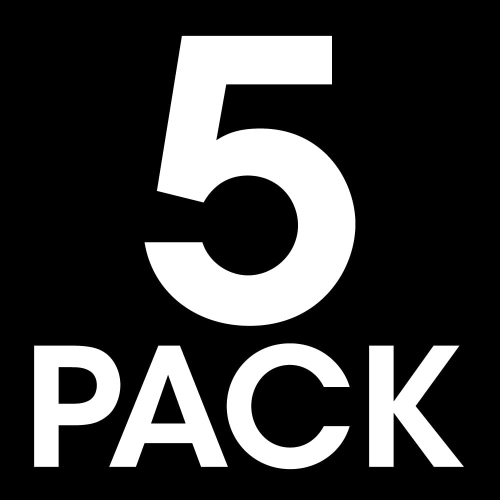 Cmple - 5 Pack Cat6 Ethernet Cable, High Speed 5 ft Cat6 Internet Network Cable, Ethernet Patch Cables, Computer LAN Cable with Snagless RJ45