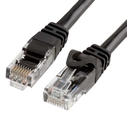 Cmple - 5 Pack Cat6 Ethernet Cable, High Speed 1.5 ft Cat6 Internet Network Cable, Ethernet Patch Cables, Computer LAN Cable with Snagless RJ45
