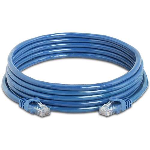 Cmple - 5 Pack Cat6 Ethernet Cable, High Speed 15 ft Cat6 Internet Network Cable, Ethernet Patch Cables, Computer LAN Cable with Snagless RJ45