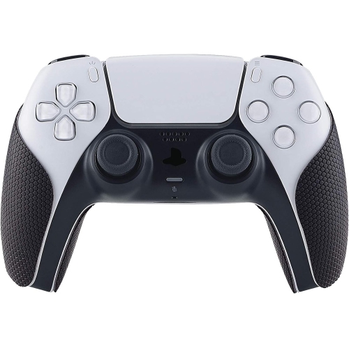 NONE  Playvital Sweat-Absorbent Controller Grip for Ps5 Controller, Anti-Skid Soft Rubber Pads Handle Grips for Ps5 Controller, Black