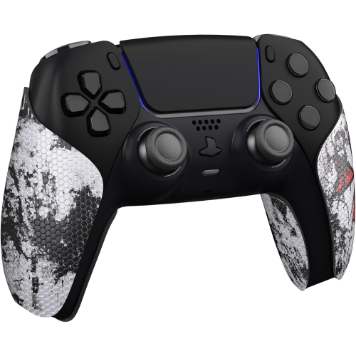 PlayVital Sweat-Absorbent Controller Grip for PS5 Controller, Anti-Skid Soft Rubber Pads Handle Grips for PS5 Controller,Biological Hazard