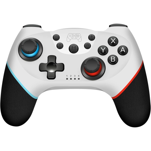 Wireless Pro Controller Switch Lite,Switch Remote Controller Gamepad Joystick, Turbo and Dual Vibration,White