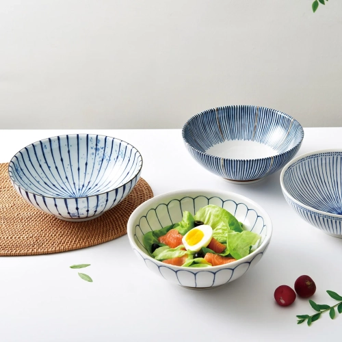 ATTIC & BASE  Wide Noodle Bowls, 4-Pieces