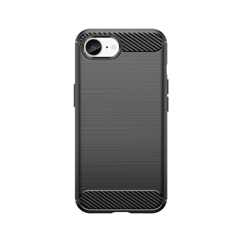 PANDACO Black Brushed Metal Case for iPhone 16e
