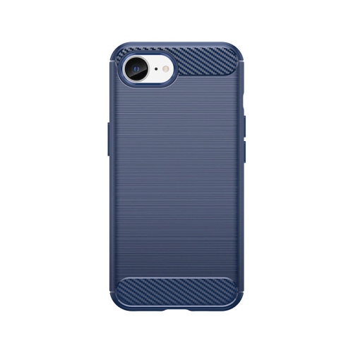 PANDACO Navy Brushed Metal Case for iPhone 16e