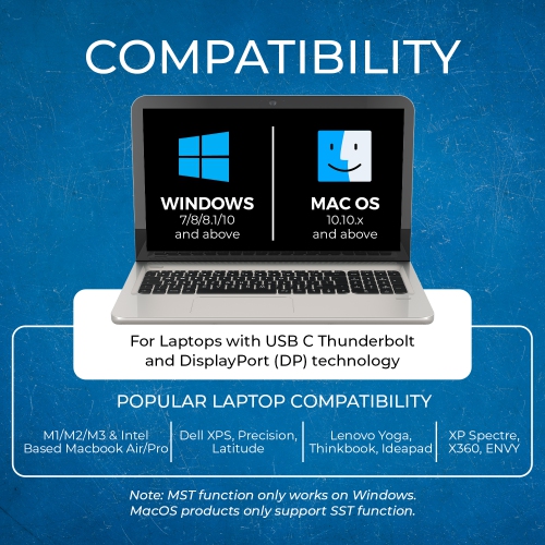 OREI SplitXtend USB 3.1 to HDMI Display Adapter with 100W PD