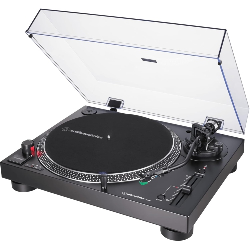 Audio-Technica AT-LP120XUSB-BK Direct-Drive Turntable - Bonus Gadget Cleaner Included!