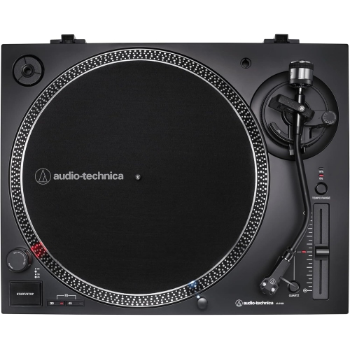 Audio-Technica AT-LP120XUSB-BK Direct-Drive Turntable - Bonus Gadget Cleaner Included!