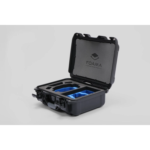 Foama DJI Mini 3 Pro / DJI Mini 4 Pro Waterproof Hard Carry-on Case with Custom Foam Insert