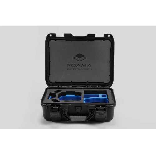 Foama DJI Mini 3 Pro / DJI Mini 4 Pro Waterproof Hard Carry-on Case with Custom Foam Insert