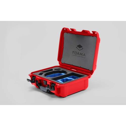 Foama DJI Mini 3 Pro / DJI Mini 4 Pro Waterproof Hard Carry-on Case with Custom Foam Insert